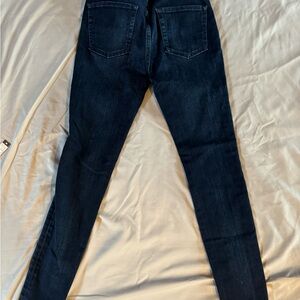 Moussy Vintage Crawford Rebirth Dark Blue Skinny Jeans size 24